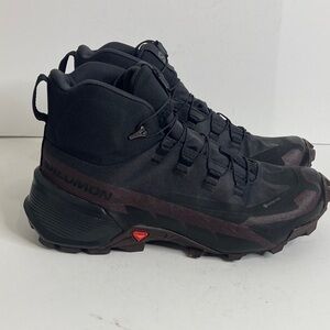 Salomon Boots Women's 7 Black  Cross Hike 2 Mid GTX Waterproof Cushion Hiking
